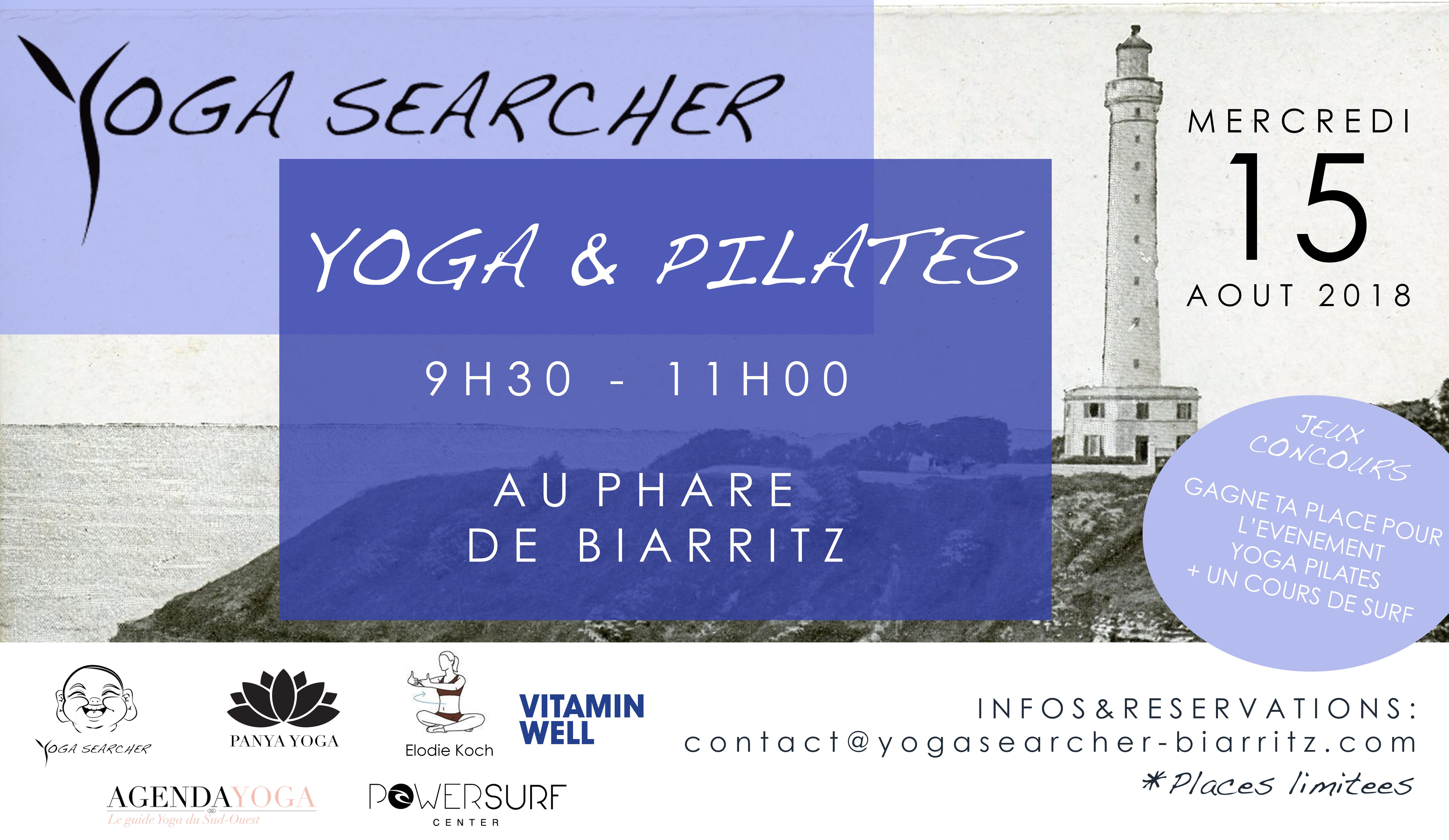 Yoga & Pilates avec YogaSearcher