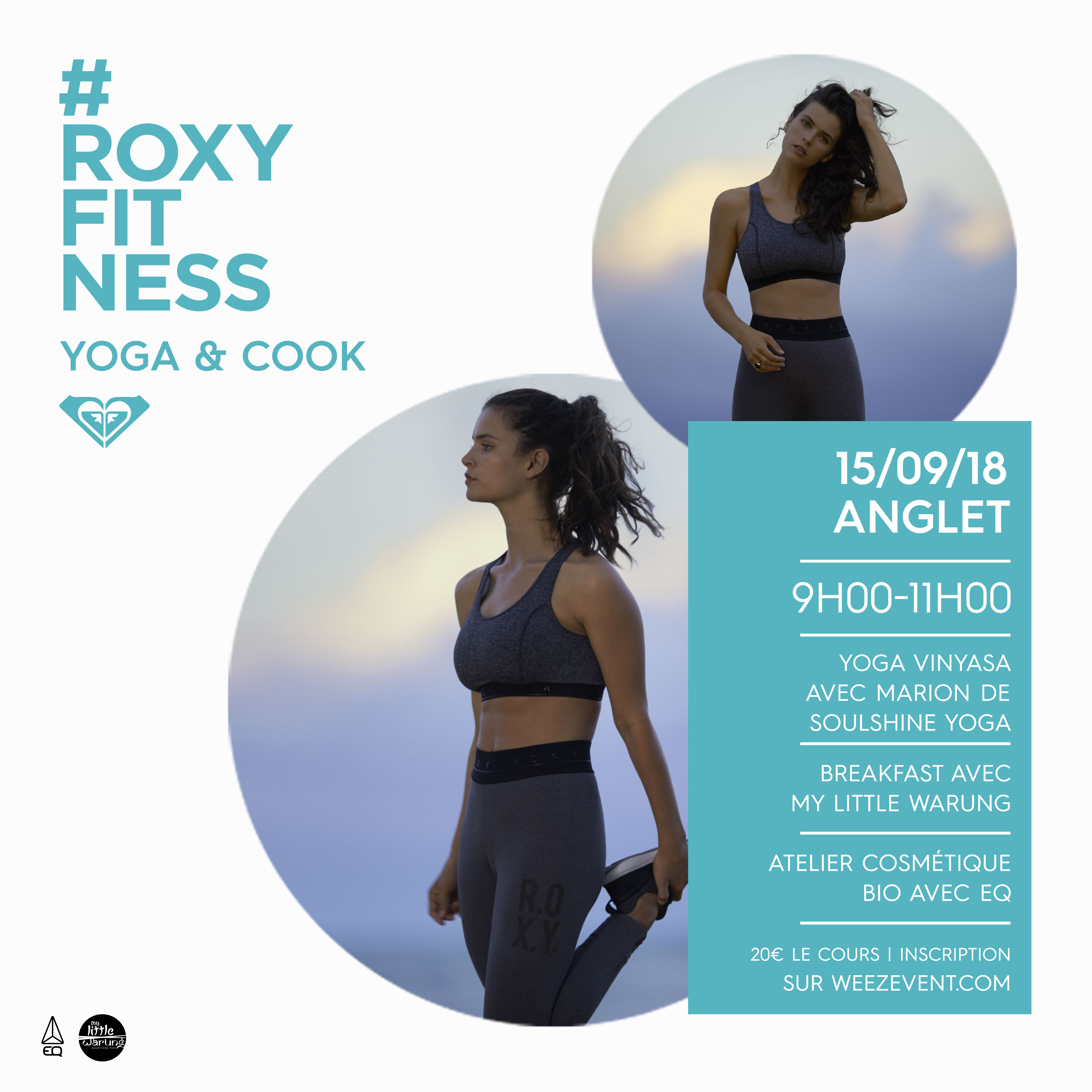 ROXY Yoga & Cook – Anglet – 15 septembre