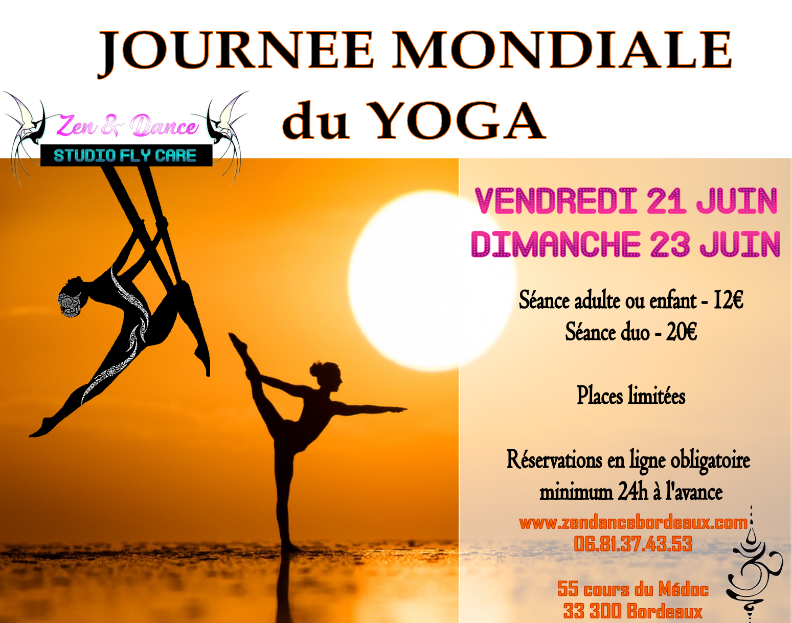 Journée mondiale du Yoga AgendaYoga