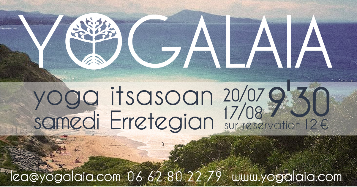 YOGA PLAGE ERRETEGIA A BIDART