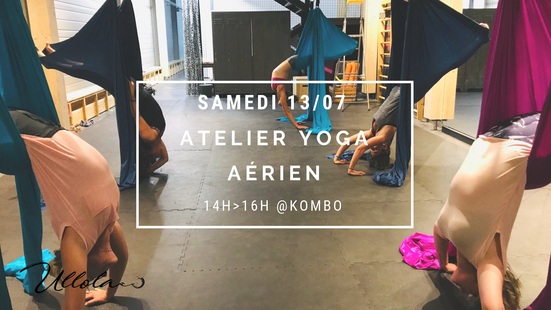 Atelier Yoga aérien 2H