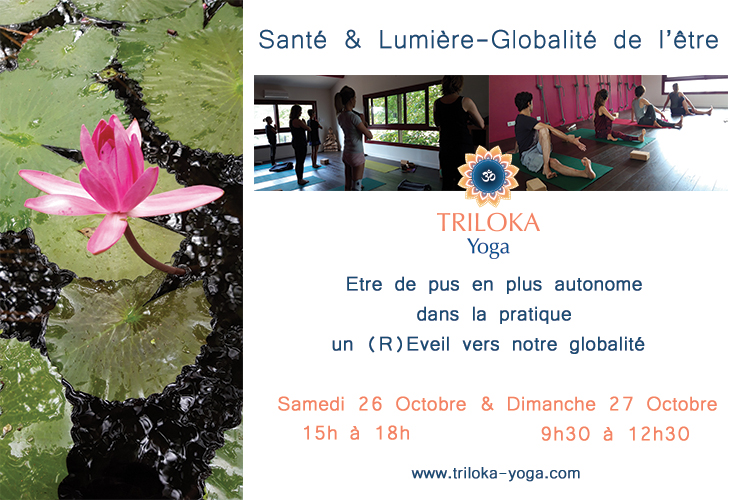 Atelier Santé & Lumière avec Colette Triloka Yoga