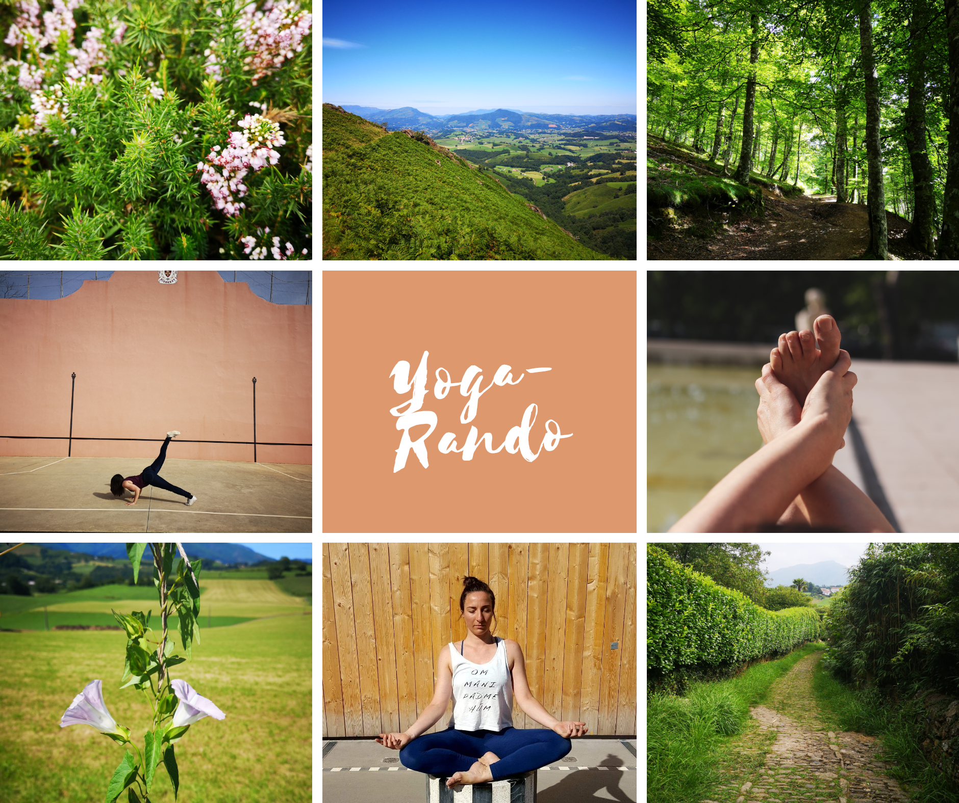 Yoga-Rando au Pays Basque