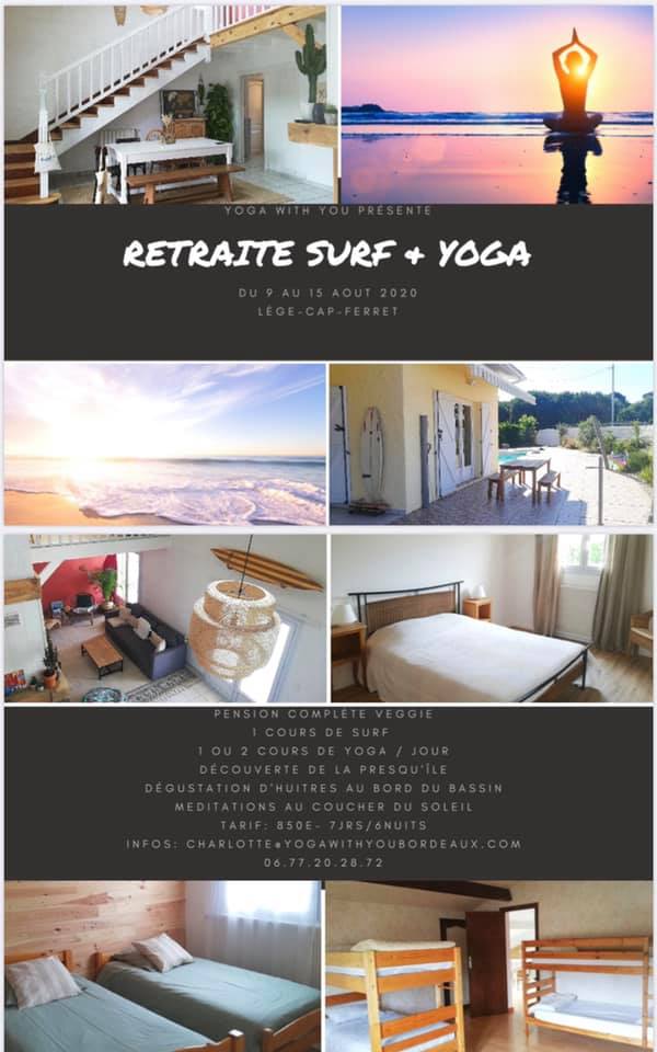 Retraite Surf & Yoga au Cap-Ferret