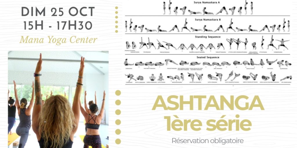 Ashtanga 1ere série guidée 25 octobre Soulshine Yoga