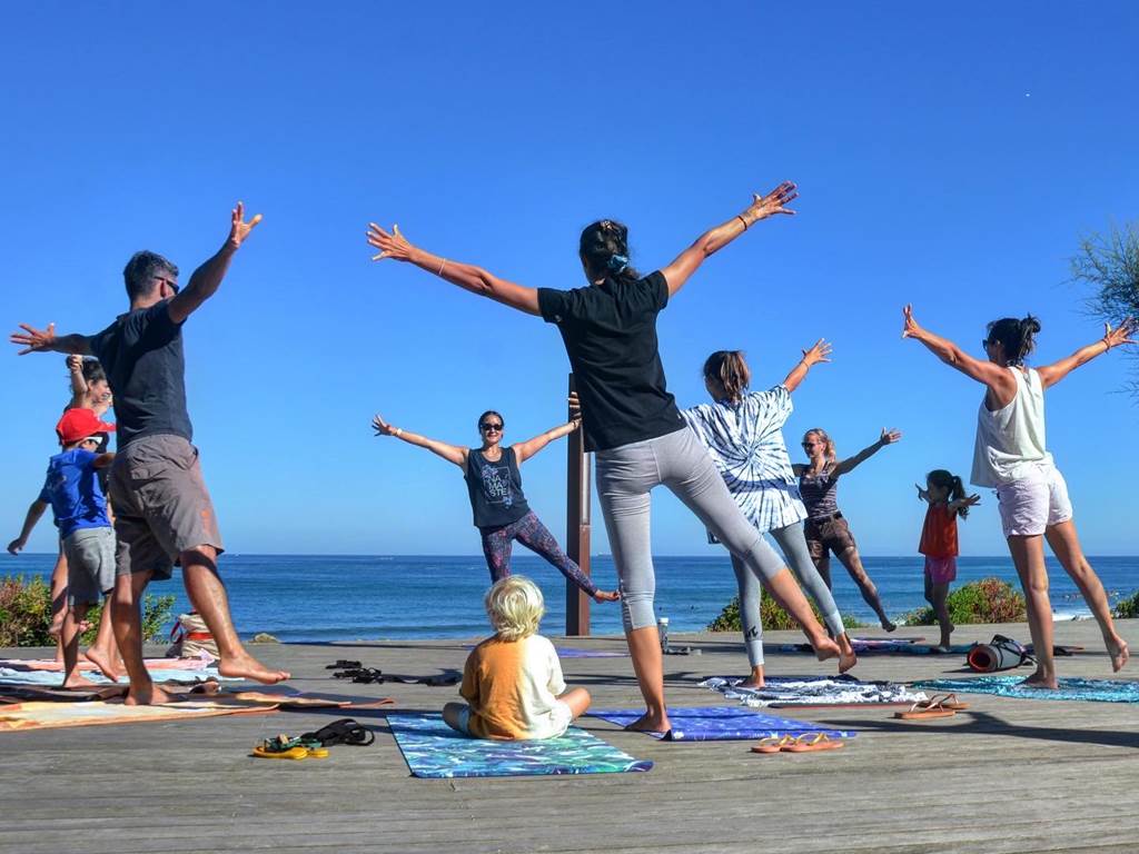 Yoga En famille Anglet Tourisme