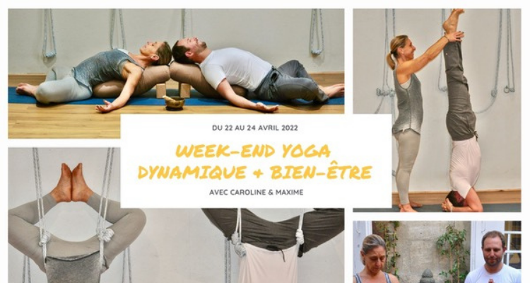 Week-end Yoga Dynamique et Bien-être avec Caroline et Maxime