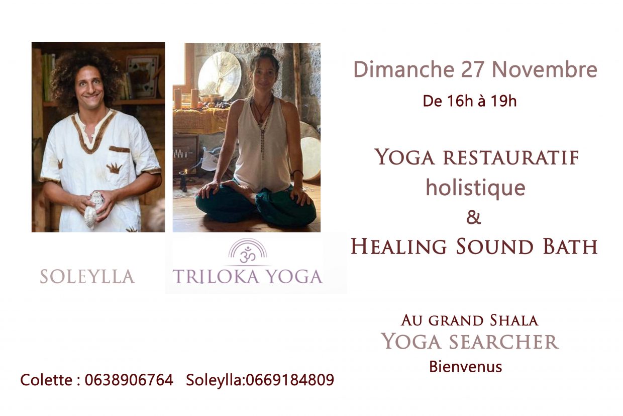Atelier Yoga Restauratif holistique & Healing Sound Bath