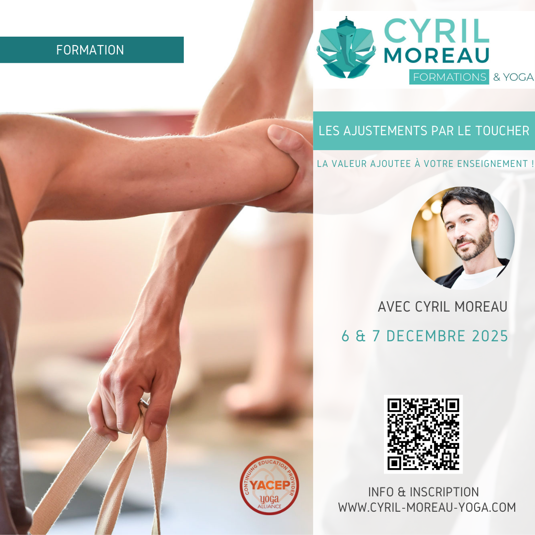 Formation yoga  : L’ajustement Yoga par le toucher