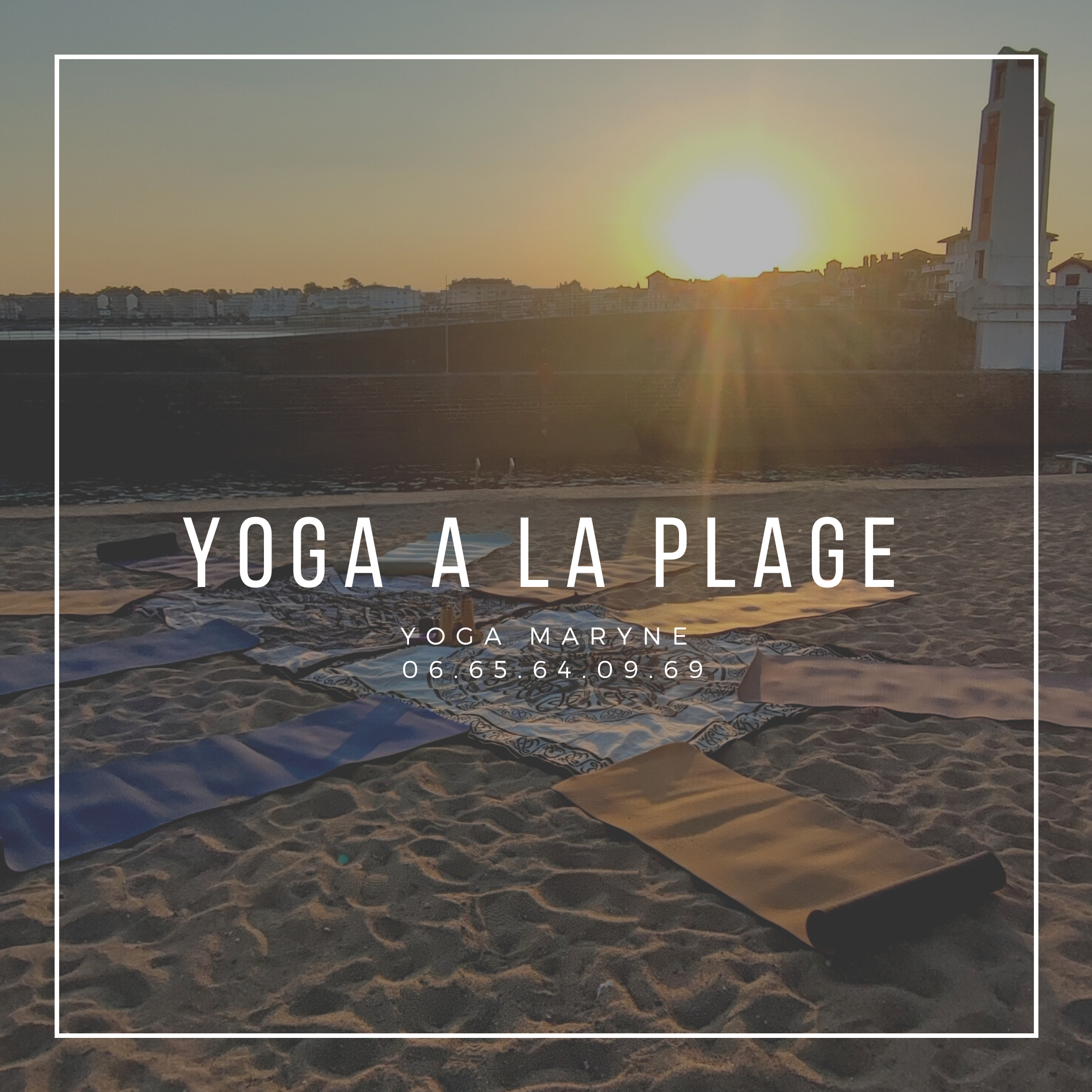 Yoga sur la plage à Ciboure samedi à 10h