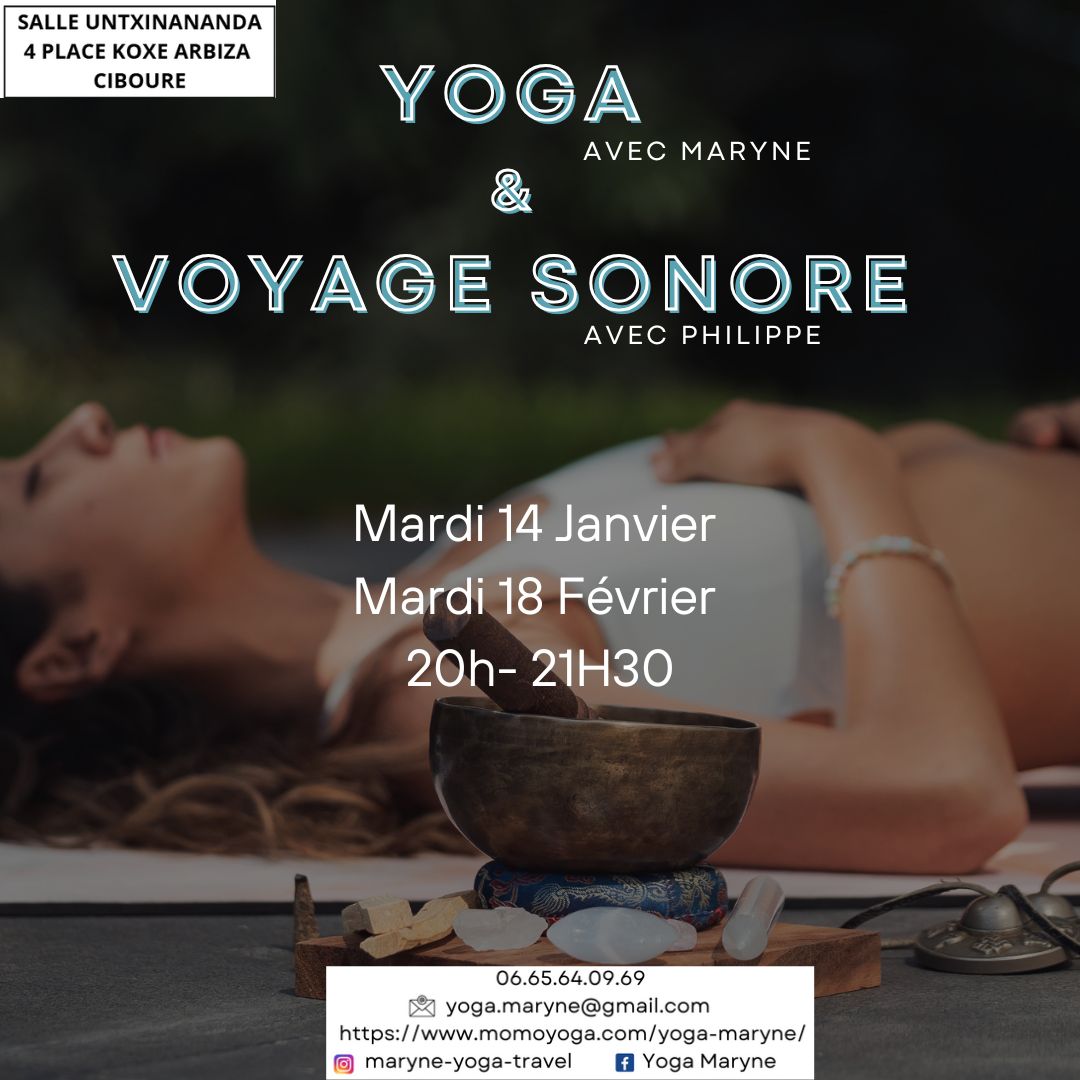 Yoga doux et voyage sonore