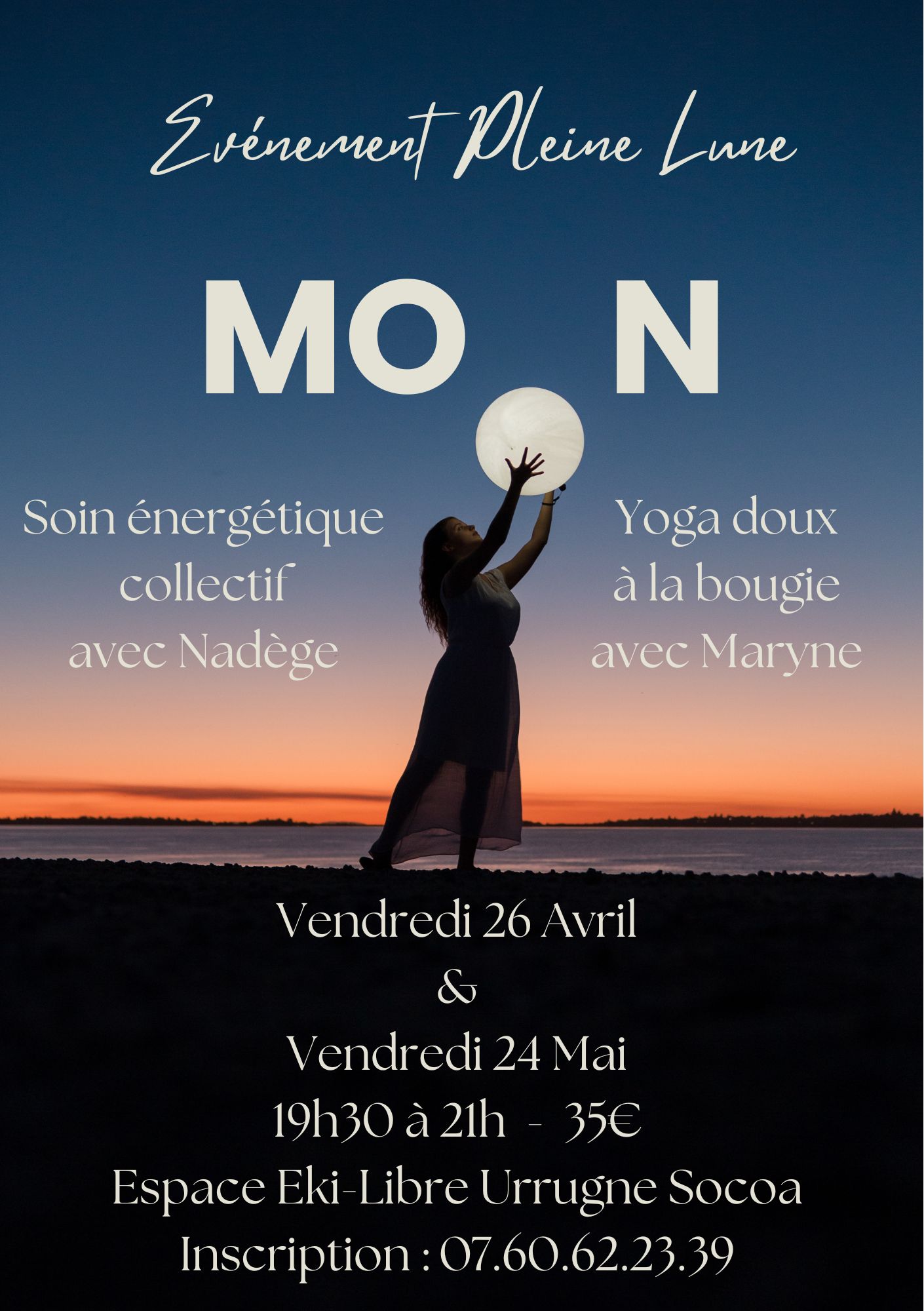 Yoga et soin énergétique collectif – vendredi 26 Avril 19h30