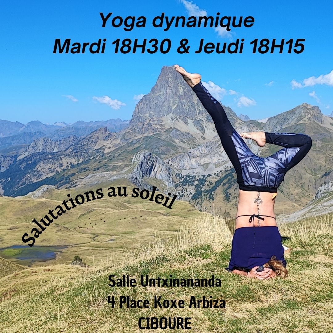 Yoga dynamique – mardi 18H30 CIBOURE (22/10)