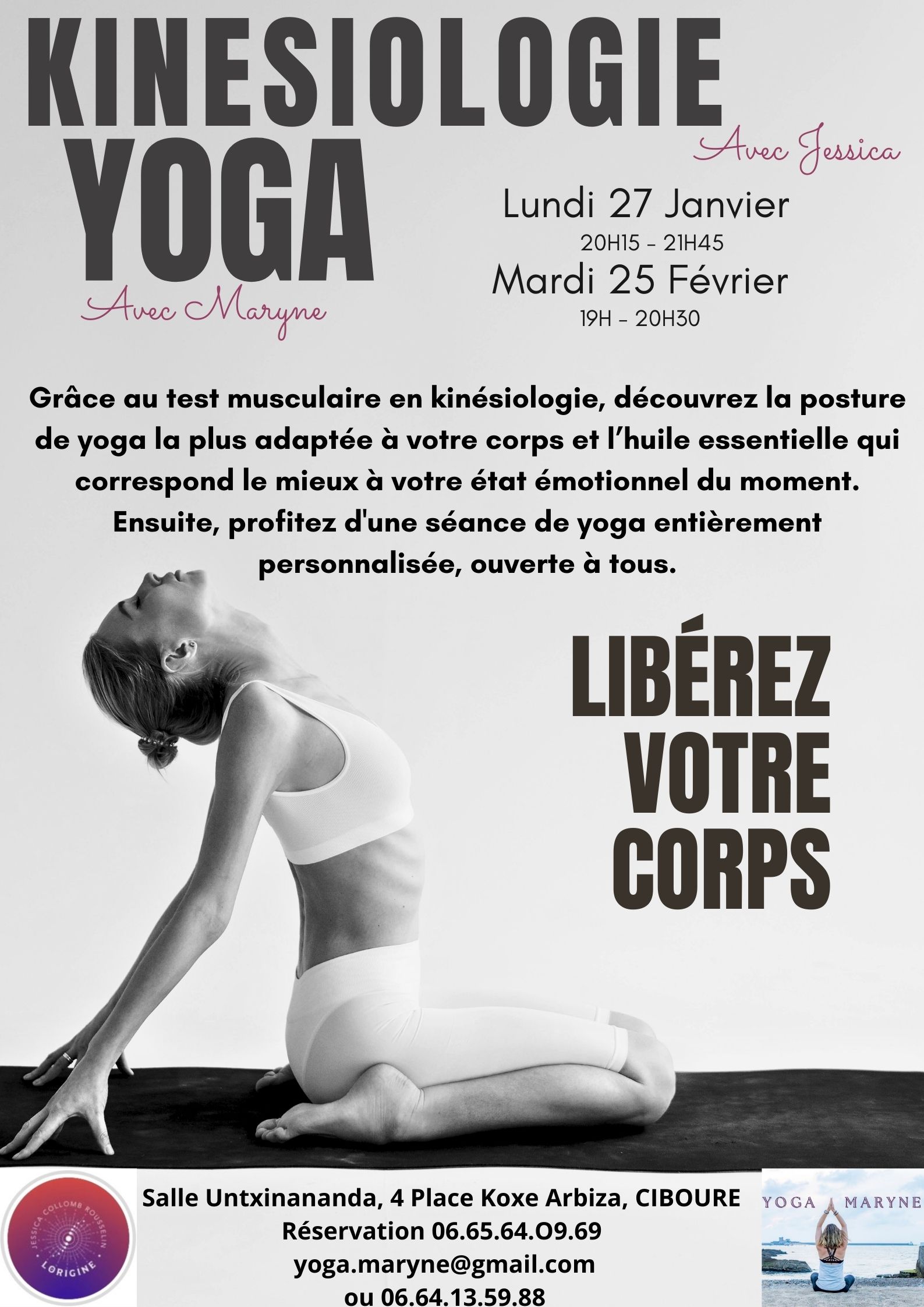 KINESIOLOGIE & YOGA : Libérez votre corps et vos émotions