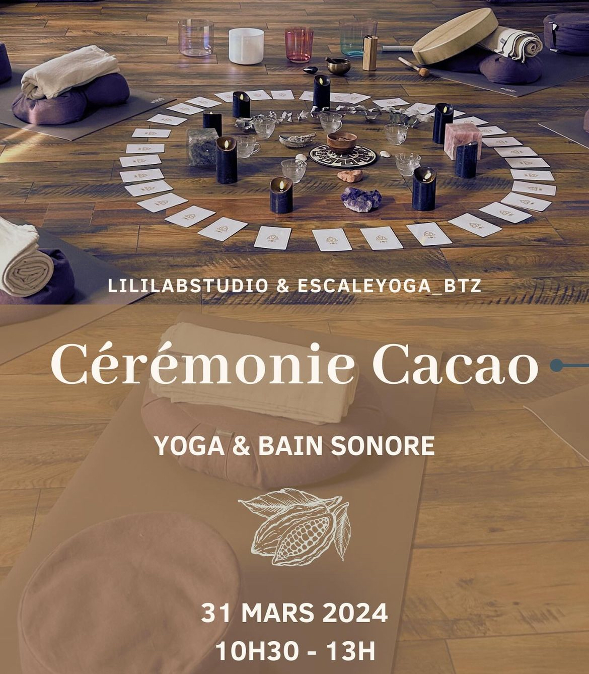 Céremonie Cacao & Yin Yoga