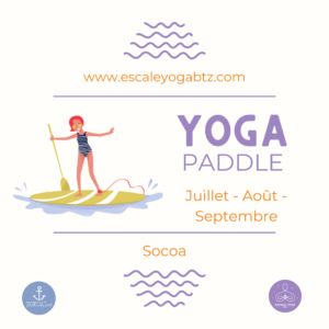yoga paddle juillet août septembre 2024 socoa