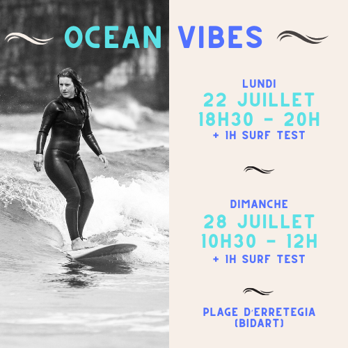 OCEAN VIBES / YOGA SONORE et SURF TEST @NOTOX