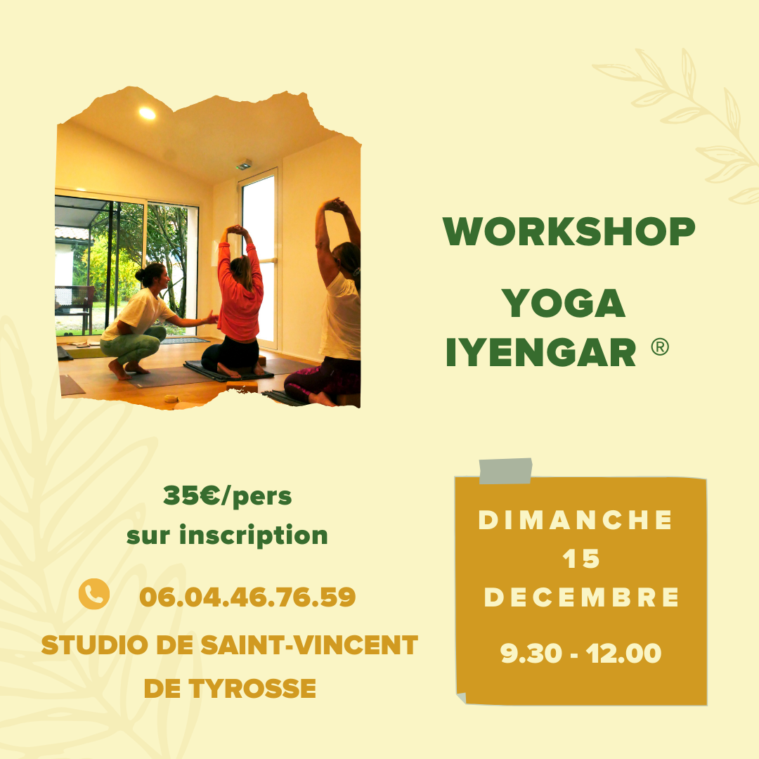 Workshop yoga Iyengar