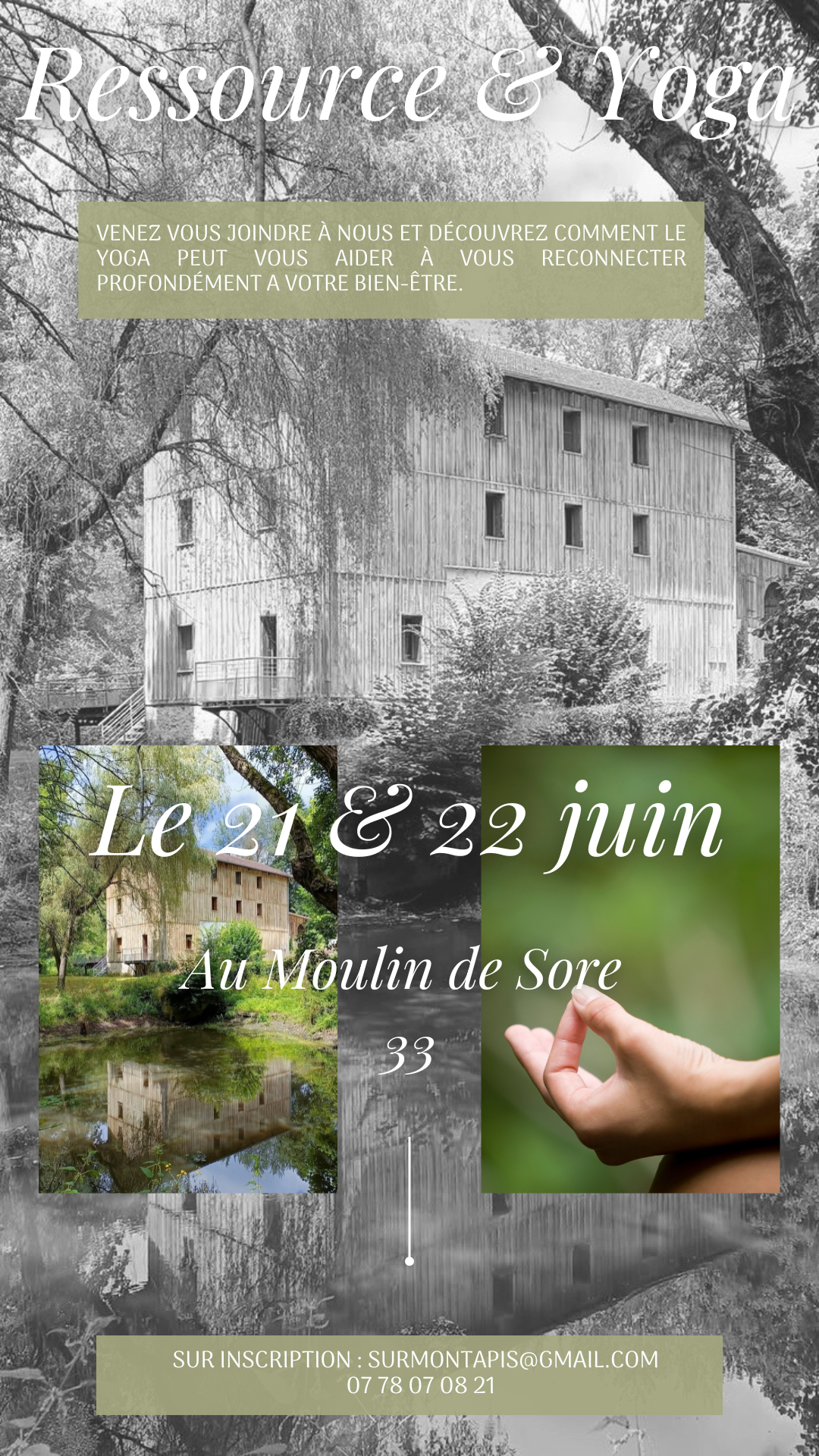 Week-end ressources et yoga 21 & 22/06